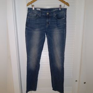 GAP 1969 Always Skinny Jeans Size 10 Regular Dark Wash Denim